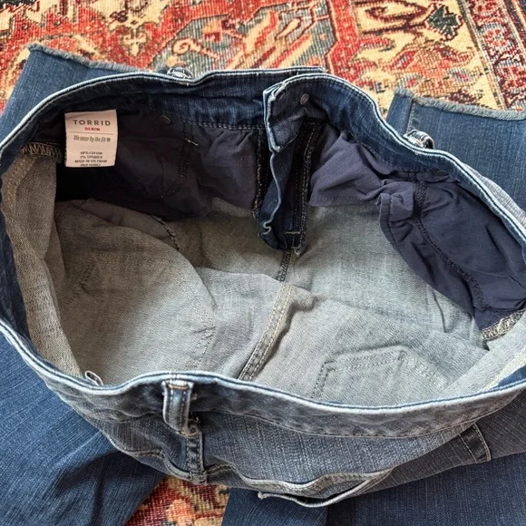 Torrid Rippy Jeggings!‎ - Picture 5 of 8